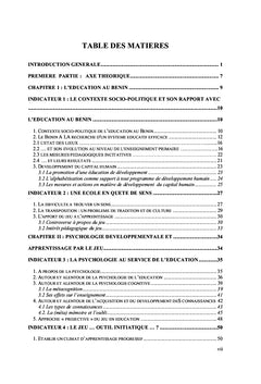 La scolarisation des jeunes africains par les jeux traditionnels Benin