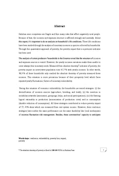 Resilience et strategies locales d'adaptation des cotonculteurs