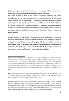 Mai 1968 et ses conséquences sur la Faculté de Droit de Paris
