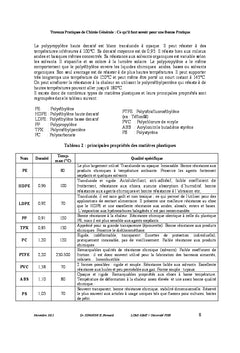 Travaux pratiques de chimie générale: ce qu'il faut savoir