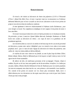 Synthèse de materiau organique semi-conducteur