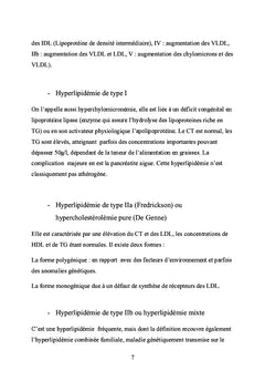 Habitudes Alimentaires et Dyslipoproteinemie Dans L'etude HSHS
