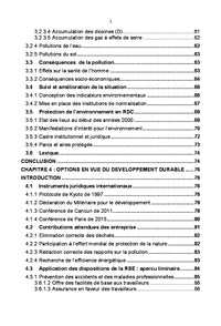 Introduction à la population, l'environnement et le développement