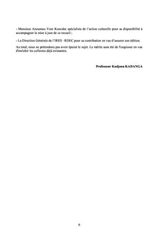 Le patrimoine immateriel du Togo