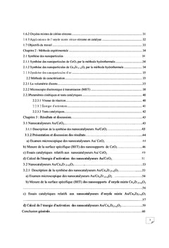 Effet de la morphologie des nanoparticules