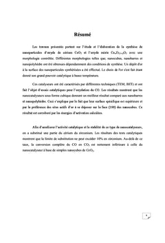 Effet de la morphologie des nanoparticules