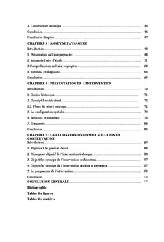 Le patrimoine rural lecture historique et perspective d'avenir