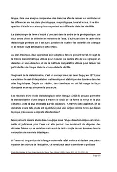 Une etude dialectologique de l'ewe
