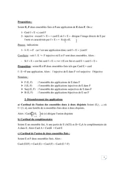 Theorie des probabilités