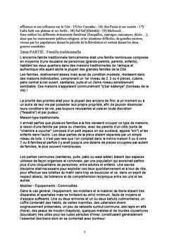 Le quotidien-type d'une ancienne famille traditionnelle TLeMCeNIeNNe