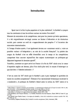 Du jeu de balle A l'identite nationale
