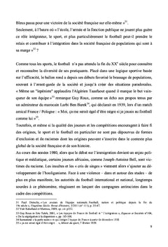 Du jeu de balle A l'identite nationale