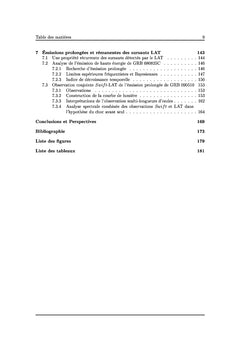 Fermi : observation de sursauts gamma
