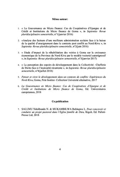 Pour le développement des économies des pays pauvres