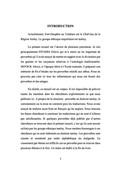 Proverbes malgaches en dialecte tanOsy