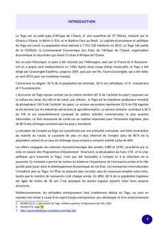 L'entrepreneuriat, facteur de développement au Togo