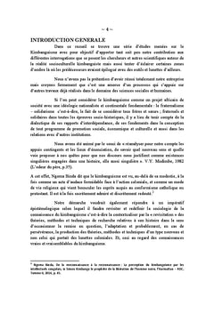 Sociologie de gestualite kimbanguiste