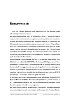 Théorie Spectrale des opérateurs