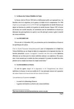 Performance et persistance: le cas d'un échantillon d'actions cotées