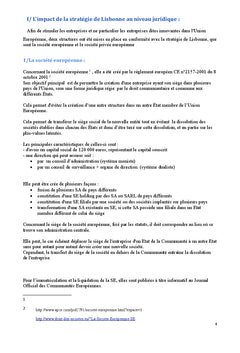 Approche juridique et financière dans le cadre de l'Union européenne