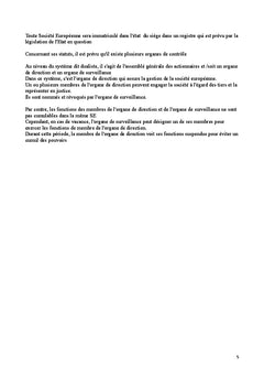 Approche juridique et financière dans le cadre de l'Union européenne