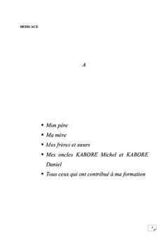 Dynamique de l'occupation des terres dans la commune de Boura