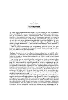 Description en langage naturel d'une requete formel et de son resultat