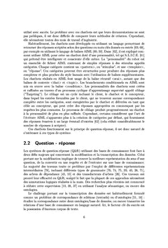 Description en langage naturel d'une requete formel et de son resultat