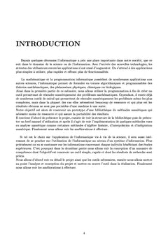 Bibliotheque de methodes numeriques et annuaire de competence