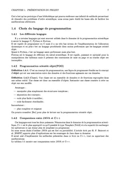 Bibliotheque de methodes numeriques et annuaire de competence