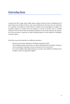La biocompatibilité des résidus d'OE suite à la stérilisation de DM