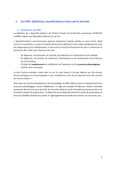 La biocompatibilité des résidus d'OE suite à la stérilisation de DM