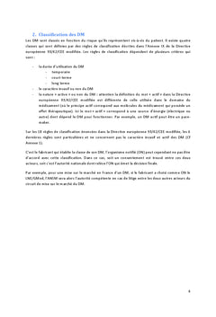 La biocompatibilité des résidus d'OE suite à la stérilisation de DM