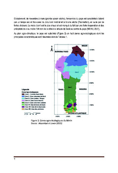Financement de l'Adaptation au Changement Climatique au BENIN