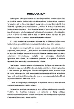 Profil tabagique des patients hospitalisés en service de Pneumologie