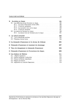 Asymetries d'informations et options de contrats