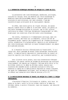 La Mondialisation 30 Ans après