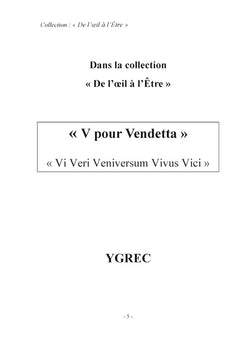 V pour Vendetta