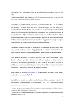 Le comportement du consommateur envers les objets connectés portables