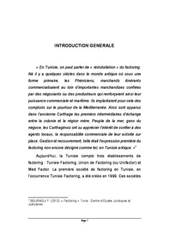 Cadre comptable et prudentiel des sociétés de Factoring