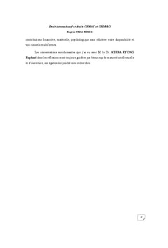Droit international et droit communautaire