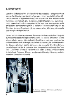 Les Contrastes en Architecture