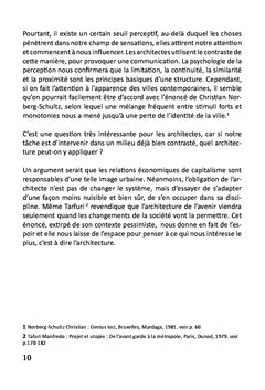 Les Contrastes en Architecture