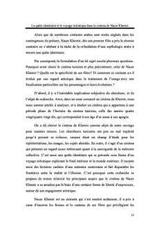 La Quête Identitaire et le Voyage Initiatique dans le Cinéma de Khemir