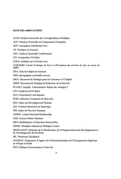 Les Scores Dimensionnels comme alternatives aux Indicateurs Composites