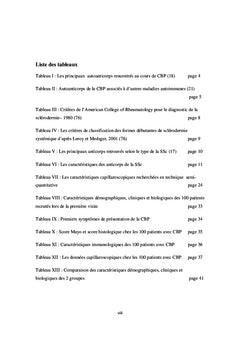 Sclerodermie systemique et cirrhose biliaire primitive