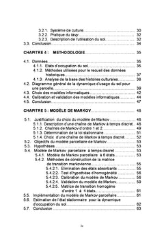 Modelisation de la dynamique de l'occupation du sol A Madagascar