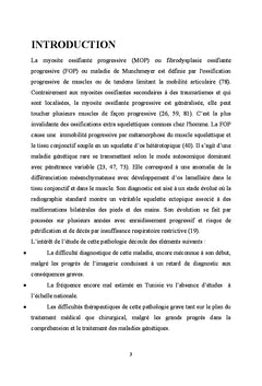 La fibrodysplasie ossifiante progrèssive