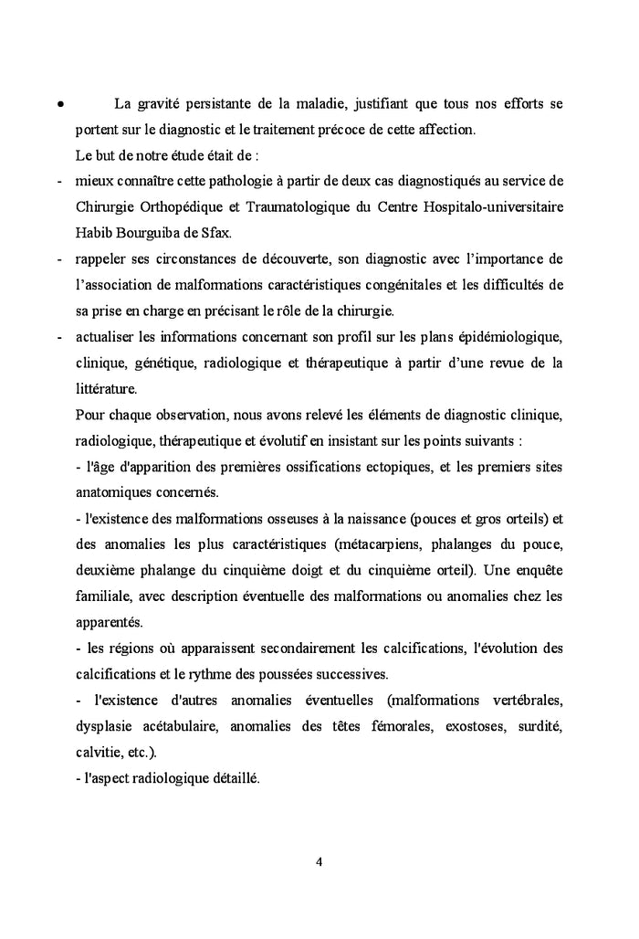 La fibrodysplasie ossifiante progrèssive