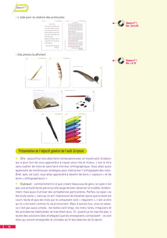 Scriptum - Apprendre à écrire : copier et orthographier